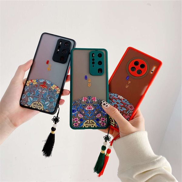 

chinoiserie characters for huawei glory 30 mobile phone case 30s frosted 9x net red nova7 6 / 5 antique pro silicone soft cover se a