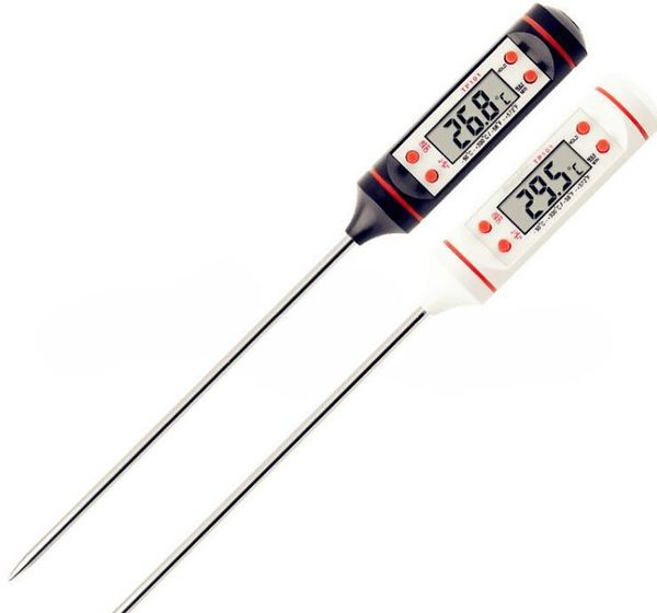 

meat digital bbq thermometer electronic cooking food thermometer probe water milk kitchen oven thermometer tools dhl ing