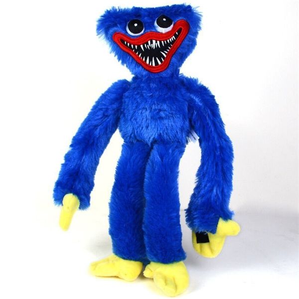

40cm huggy wuggy stuffed plush toy poppy playtime game horror doll scary soft peluche toys for children boys birthday gift