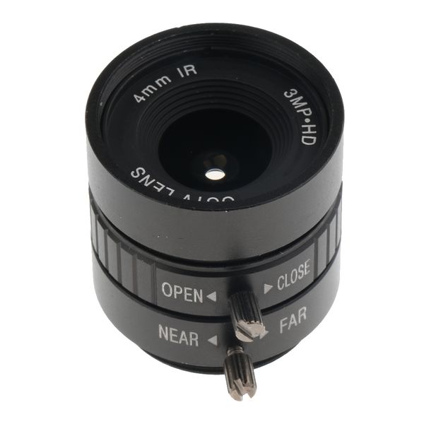 

4mm f/1.2 ir 3mp 1/2\" fixed iris cs mount lens for cctv security ip