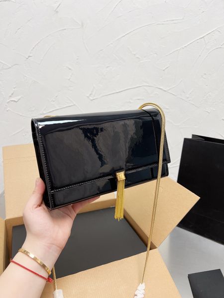 

luxury designers bags 2022 y family classic genuine leather women handbag chain shoulder bale messengers handbag fringed bag