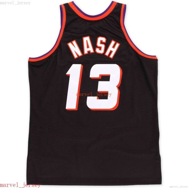 100% cuciture Steve Nash #13 1996-97 Jersey XS-6xl Maglie da basket da basket Maglie da pallacanestro da basket da donna a buon mercato