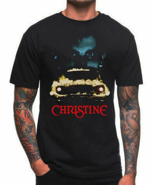 

christine horror movie film 1980's black mens t-shirt cotton size s-2xl harajuku funny tee shirt sport hooded sweatshirt hoodie
