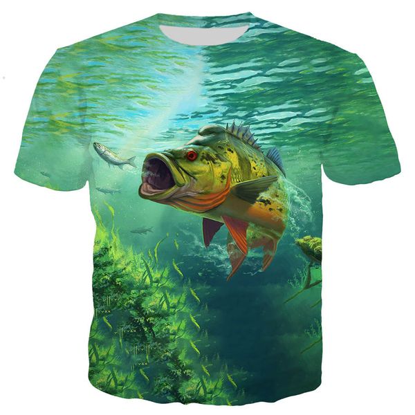 

new cool cool fishing 3d print shirts graphic aesthetic humor men clothing