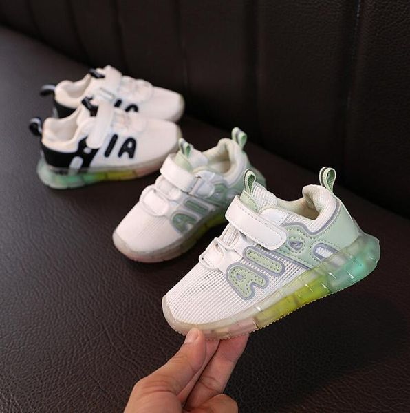 

2020 осень детей повседневная обувь мальчики девушки спортивные обувь обувь дышащая младенческая обувь кроссовки мягкие нижние дни детские д, Black