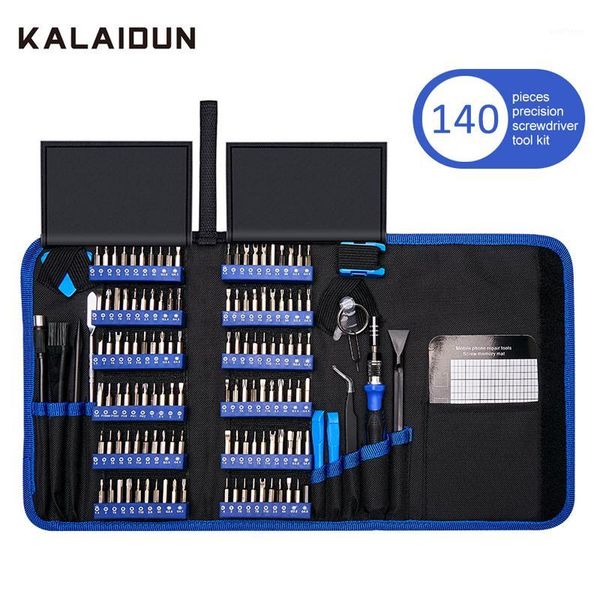 

kalaidun 140 in 1 precision screwdriver set torx bit screw driver bits magnetic mobile phone multitools repair hand tools kit1