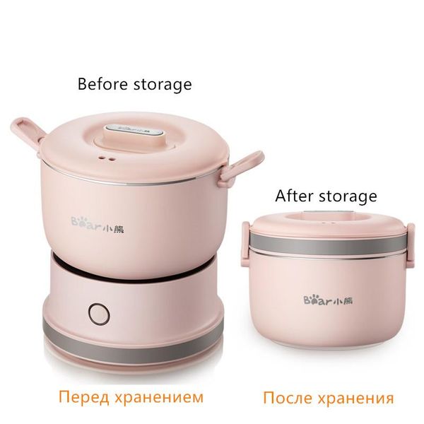 

electric skillets 110-240v available portable multi cooker mini pot for travel school office eu/au/uk/us plug