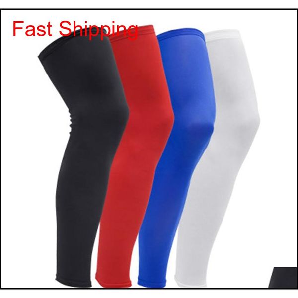 

fitness knee brace compression leg sleeves calf guard soccer basketball running cycling protection leggings anti-slip uv leg sleeves kwenk, Black;gray