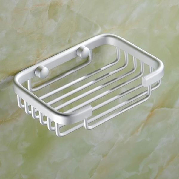 

soap dish stainless steel basket plating wall mounted hollow soap holder basket tray rack storage shelves box for bathroom