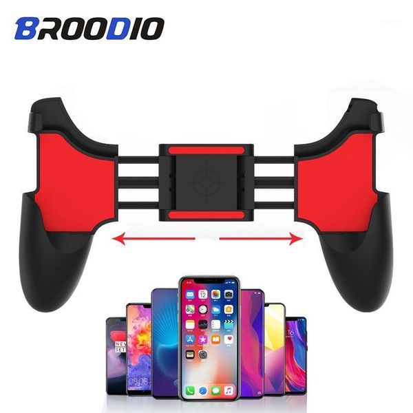 

game controllers & joysticks pubg mobile controller gamepad shooting button fold joystick for android phone gaming handle1