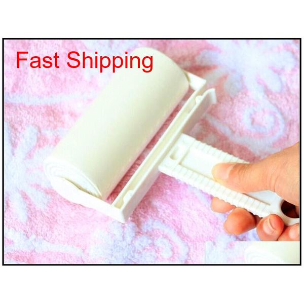 

1pc longming home anti-static hair removal brush roller clothes dust brush lint sticky wool device novelty 12x1 qylaks mj_bag