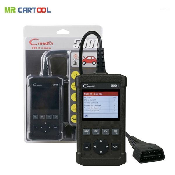 

creader 5001 code reader obdii/eobd full functions diagnostic tool obd2 code scanner cr50011