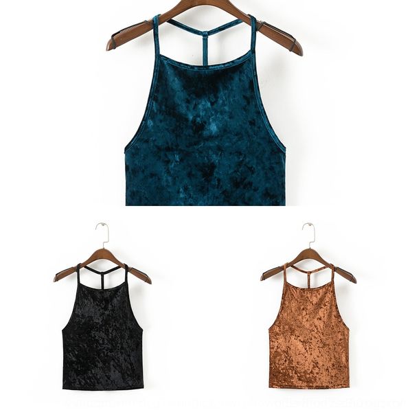 

jwgc9 yhxde золотой бархат backless женщин новый vestvest d6-0024 шеи золотой бархат спинки женской шеи vestvest d6-0024 новый, Black;gray