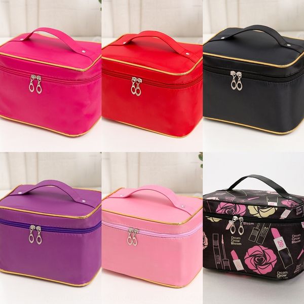 

6m7pf large cosmetic large r2yrm lovely storage beauty waterproof storage simple cosmetic capacity washing bag portable bag beauty