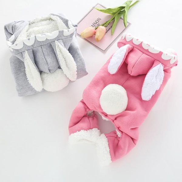 

dog apparel plush jumpsuit cat and clothes pet coat puppies christmas easter chihuahua winter