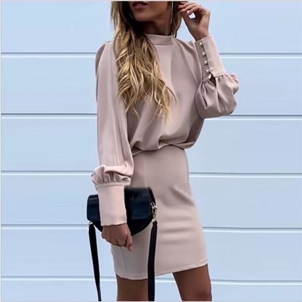 

2021 new women autumn backless long sleeve solid winter casual bodycon office ladies slim party vestidos ztsi, Black;gray