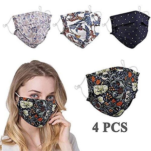 

print fashion cycling facemaks pink black design dust protection face reusable washable maks mascarillas