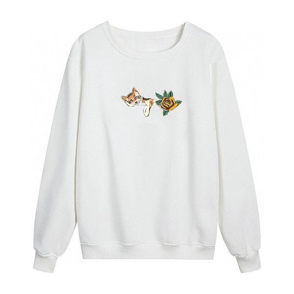 

fashion men retro sweatshirt mens womens autumn winter long sleeve hoodie sweatshirts 20ss mens vintage cozy pullover sweat shirt, Black