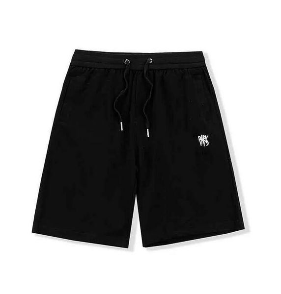 

mens casual short pants male shorts pants letter printed short breathable loose simple black and white style size :m-2xl, White;black