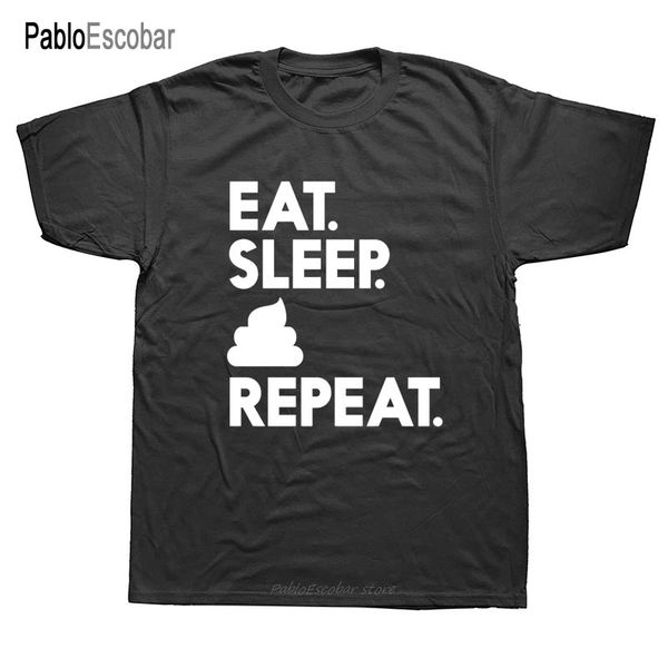 

eat sleep poop repeat fart farting dad summer style short sleeve novelty short sleeve funny men tees hoodie designers t shirts sweatshirt