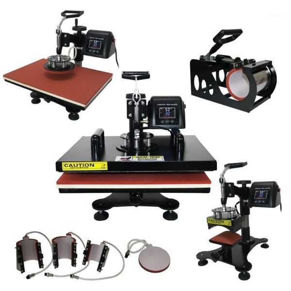 

8 in 1 multifunctional heat press machine1