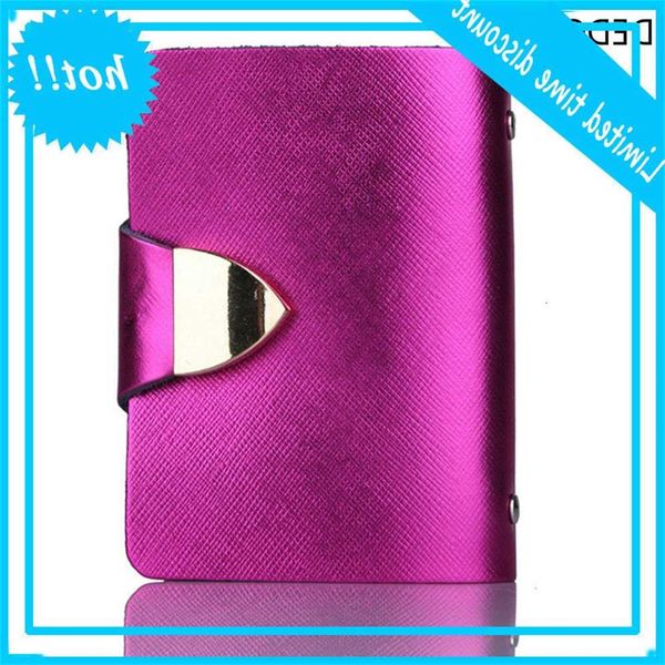 

2020 new fashion credit real multi pvc sleeves metals hasp business card id holders koe leather