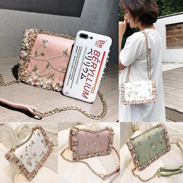 

uk womens quilted chain bag leather shoulder crossbody handbag messenger purse