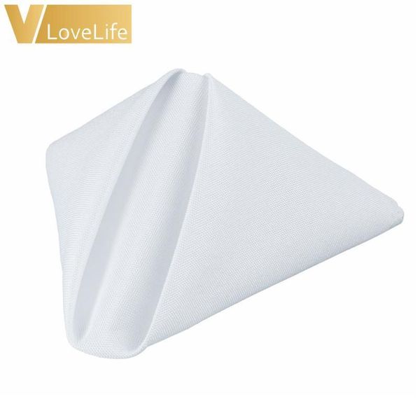 

1pc 30cm table napkin linen napkin polyester square fabric pocket handkerchief for wedding decoration event party ho jllbrw
