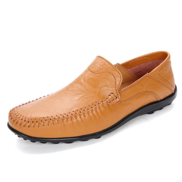 

man shoes heren schoenen casual cowhide plus-sized men sapatos masculino, Black