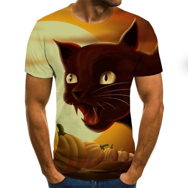 

halloween anime mens 3d print shirts hentai funny humor men clothing
