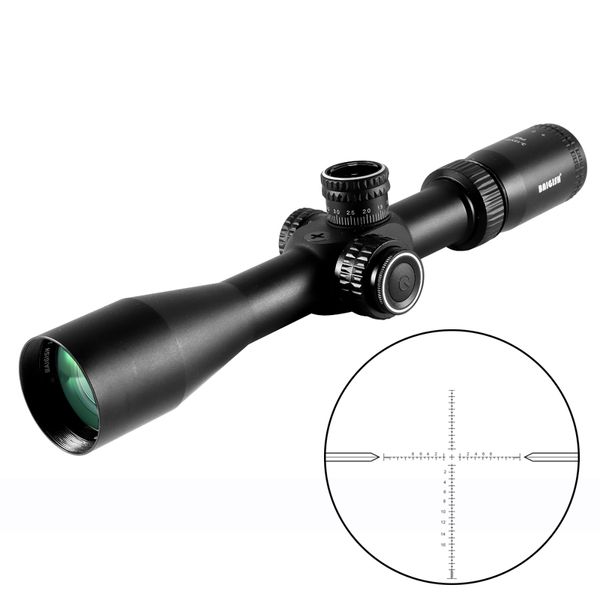 3-15x44 FFP New Qualidade Hight Caça Tático Riflescope Vidro Gravado Retícula Anti-choque Escopo Iluminado