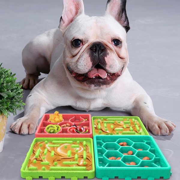 

4 шт. pet dog comparing пищевые чаши щенок замедление еды ед