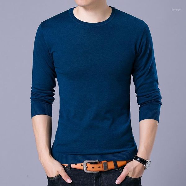 

men's casual sweater long sleeve o-neck men sweaters and pullovers cotton cashmere warm solid knitted sweater for men winter, White;black