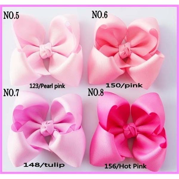 

character boutique bows 3.5 clip shipping 45pcs ribbon hair0az3