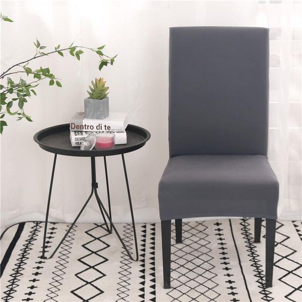 

chair covers solid color spandex dining room stretch seat cover protective case for restaurant banquet34