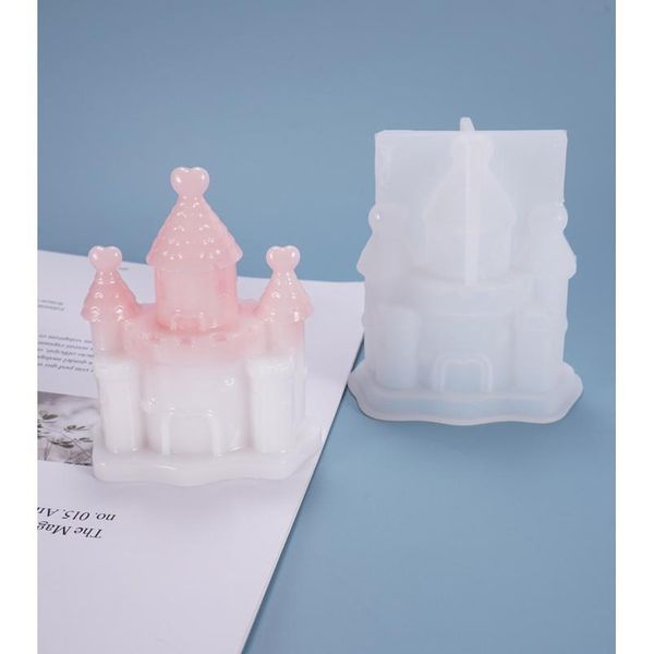

cartoon castle house resin sile mold for sile mould handmade diy jewelry making epoxy res bbyfab, Black