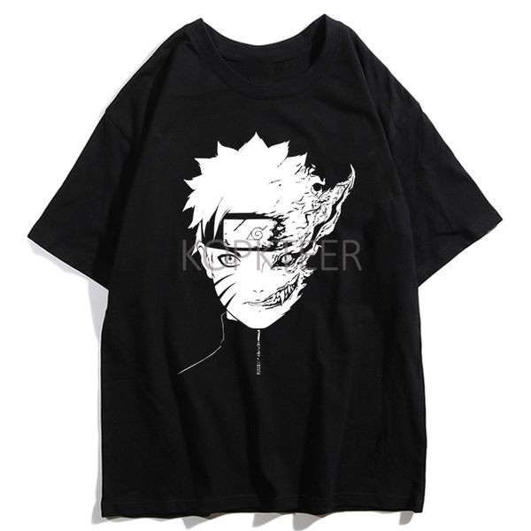 

спорт аниме naruto uzumaki саске ниндзя итачи мужчины t-shirt cartoon графические футболки смешные streetwear summer tops homme одежда
