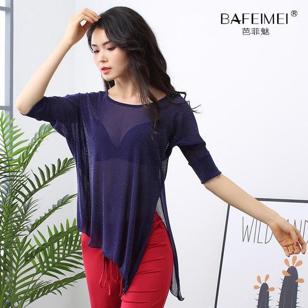 

belly dance exercise jacket 2019 new classical belly dance costume loose leg pants suit1, Black;red