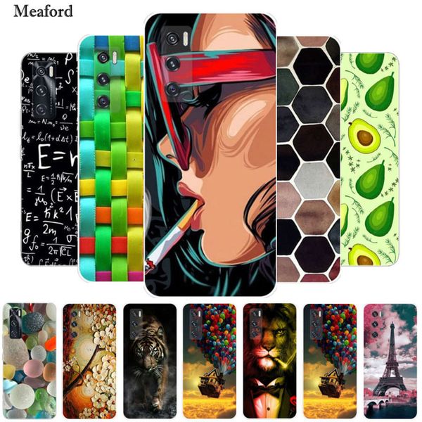 

back soft silicon tpu mobile 2020 vivo y70 6.44 inch protective case