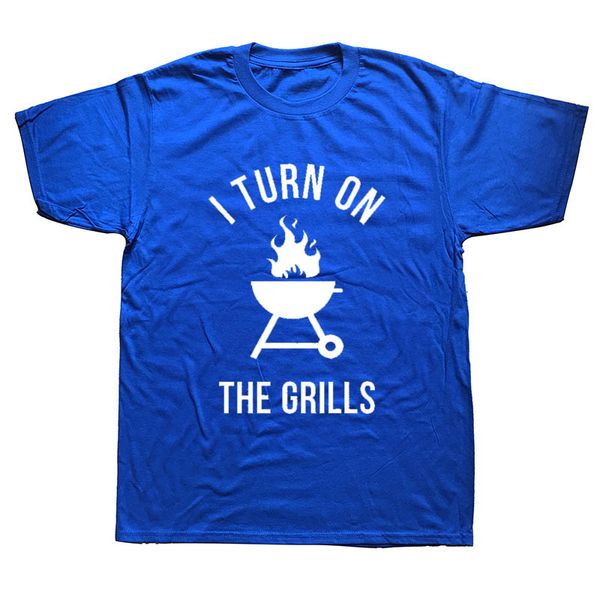 

i turn on the grills grilling summertime food round collar cotton clothing short sleeves men hoodie designers t shirts sweatshirt