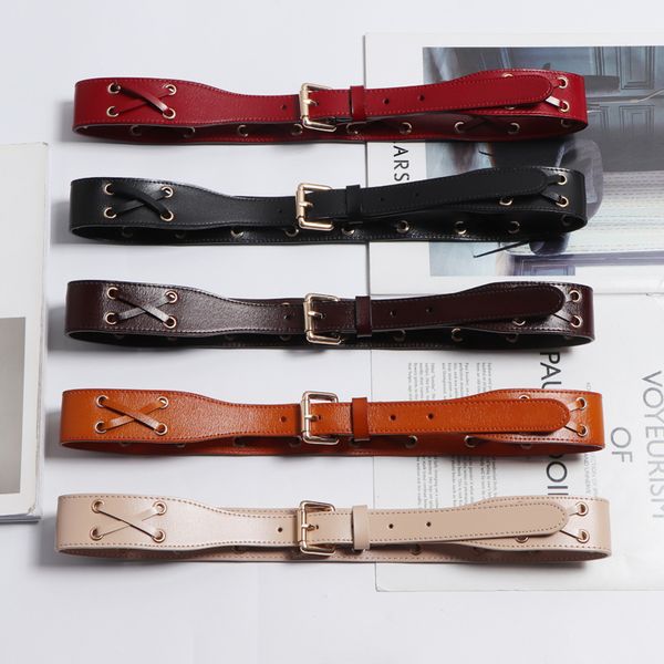 

women fashion 2020 belt black brown beige ladies waistband for dress belts t200427