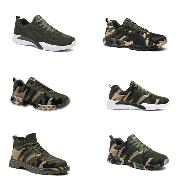 

2020 no-brand ale designer shoes men women running shoes camouflage army green outdoor trainer siez 36-44 style 301, White;red