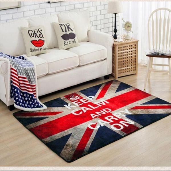 

carpets retro fashion flag for living room bedroom rugs coffee table area soft children play home mats