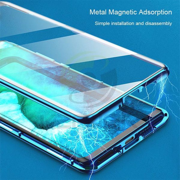 

magnetic case for honor view 30 pro case double side glass cover 360 full protection bumper for huawei honor v30 pro h jllklx