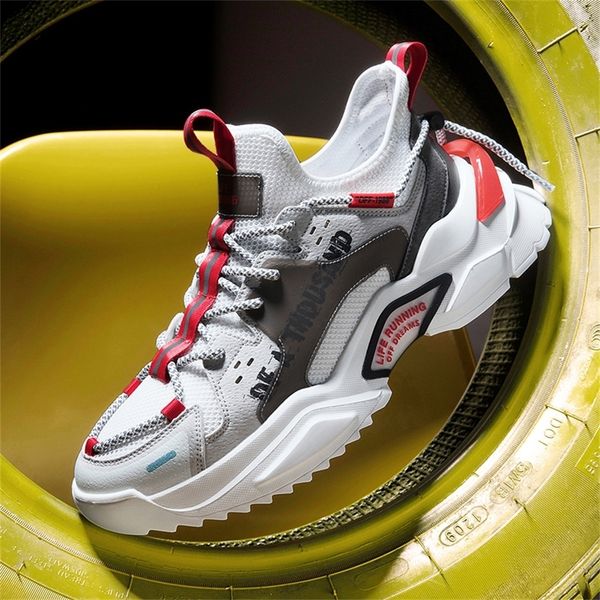 

hemmyi men sneakers mesh breathable running outdoor sport shoes male lace up non-slip men athletic sneakers casual mens shoes