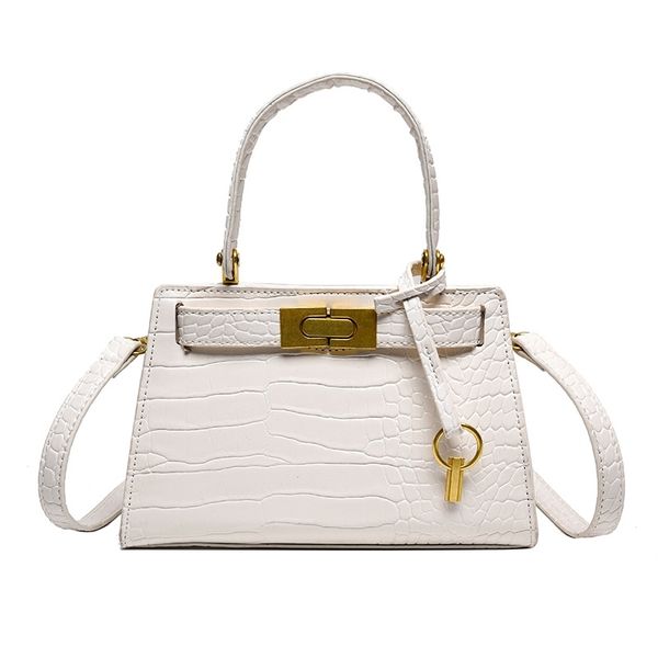 

spring handbags new bag textured crocodile pattern net red women's handbag single shoulder portable messenger princess bags