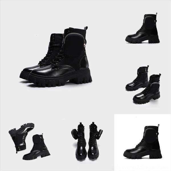

ftper women lug boot motorcycles boots runway mid-calf fall with rainbow stacked black a boot shoe walletsole size