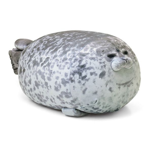 

fat seal pillow 30/40/60cm soft cotton soft cute sea animal plush toy marine pillow 201012