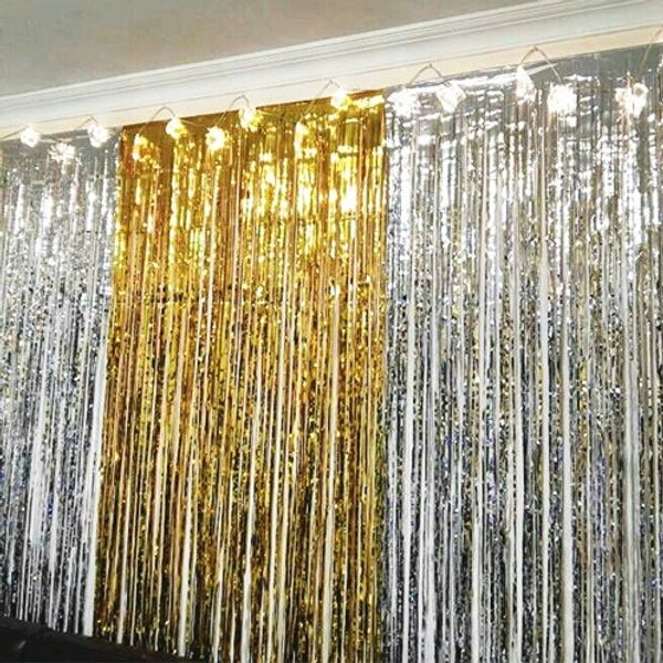 

ac0co 2 m high tassel 1 rain wide m and curtain decorative stage background p rain curtain d8w30