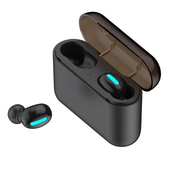 

hbq-q32 tws wireless earphones portable bluetooth 5.0 handssports running earbuds with charging case for android